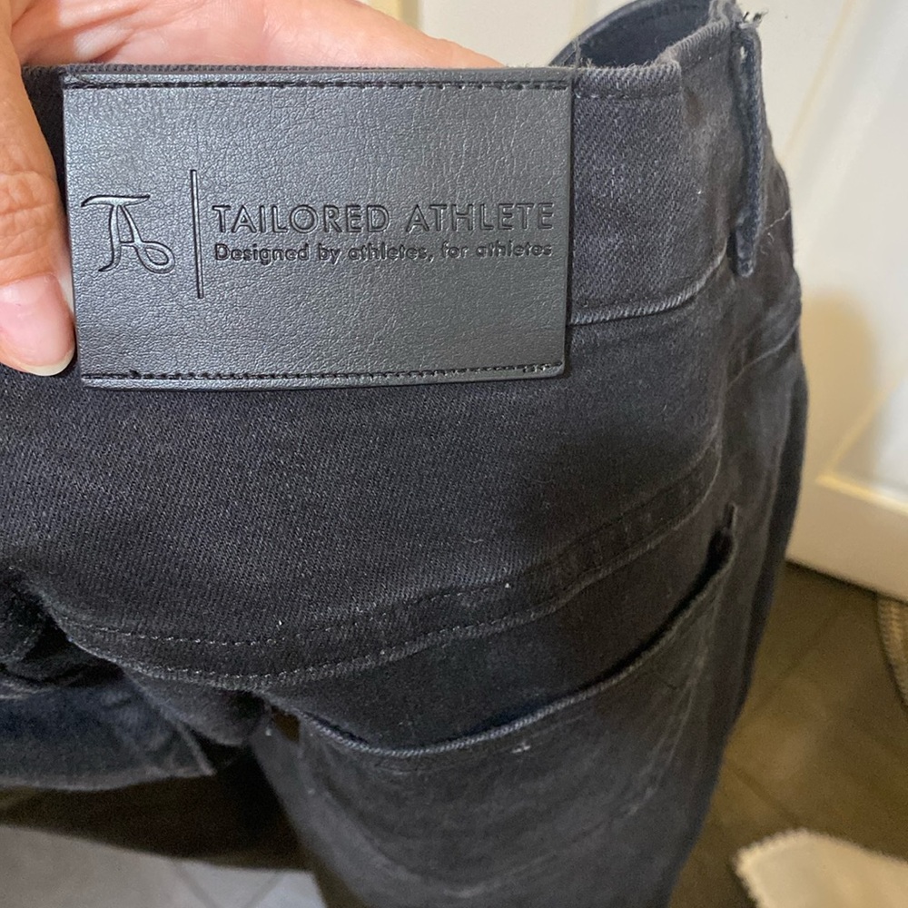 Tailored athlete athletic fit jeans